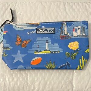 Scout Blue Texas-Themed Pouch Statement collection.